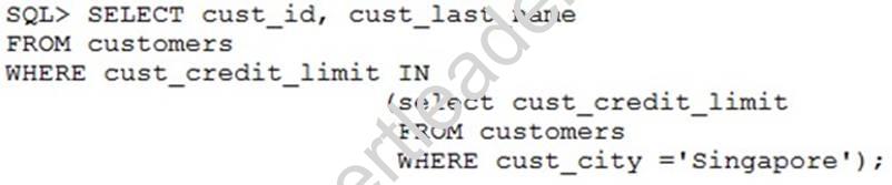 1Z0-061 dumps exhibit