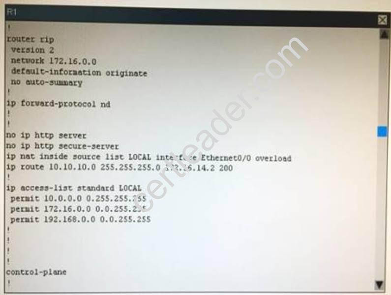 200-125 dumps exhibit