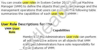 70-414 dumps exhibit