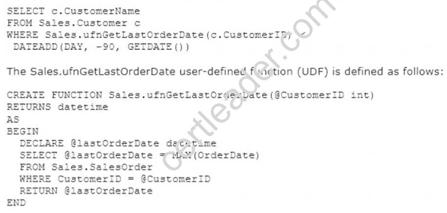 70-461 dumps exhibit