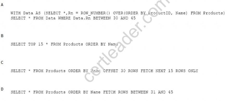 70-461 dumps exhibit