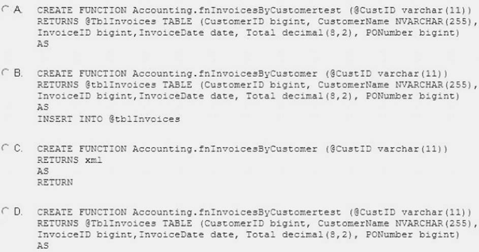 70-464 dumps exhibit