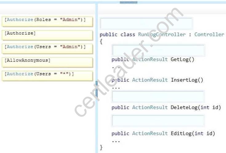 70-486 dumps exhibit
