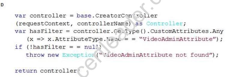 70-486 dumps exhibit