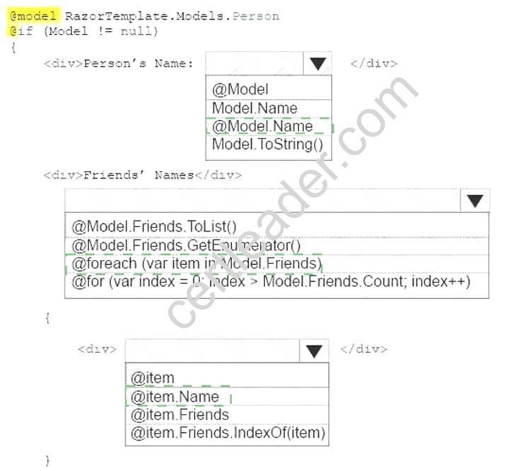 70-486 dumps exhibit