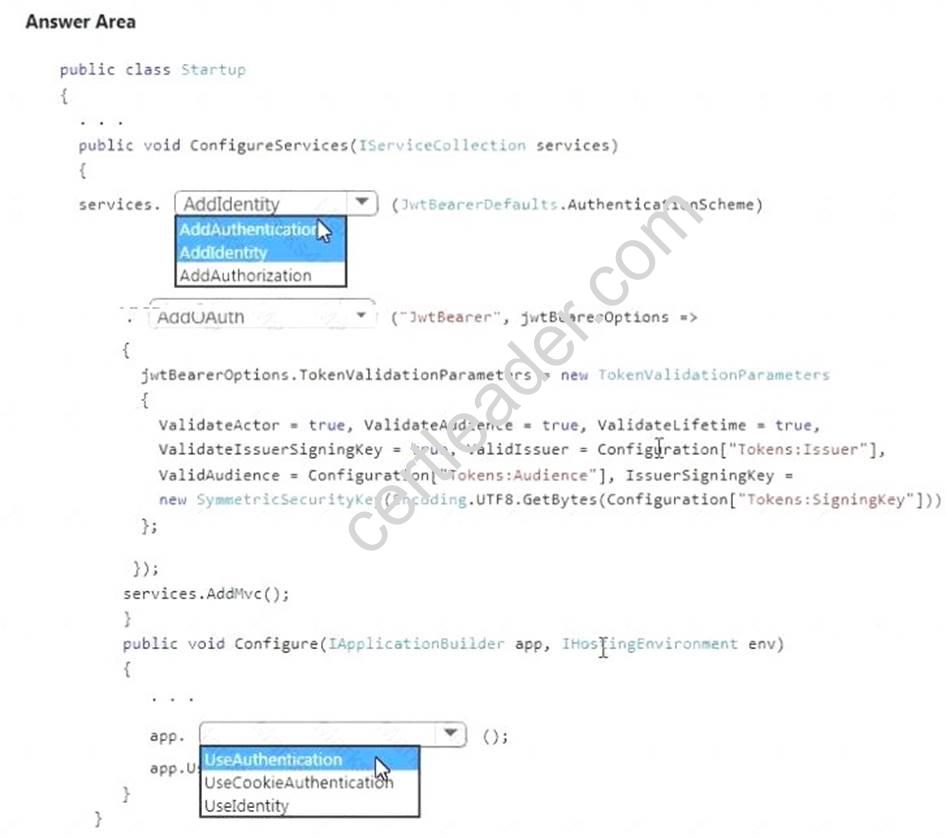 70-486 dumps exhibit