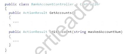 70-486 dumps exhibit