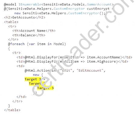 70-486 dumps exhibit