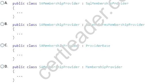 70-486 dumps exhibit
