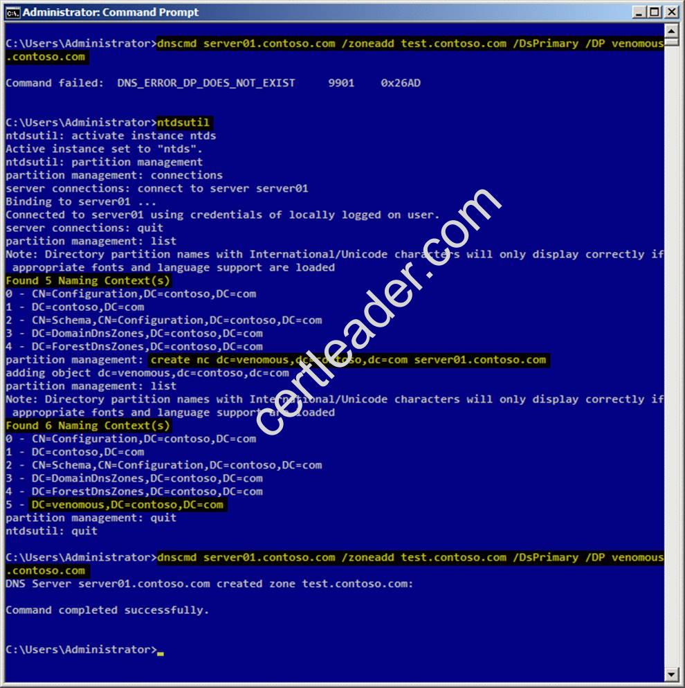 70-640 dumps exhibit