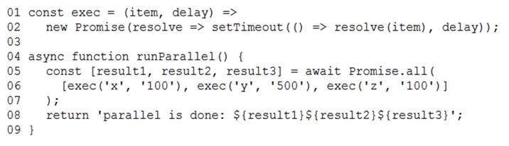 JavaScript-Developer-I dumps exhibit