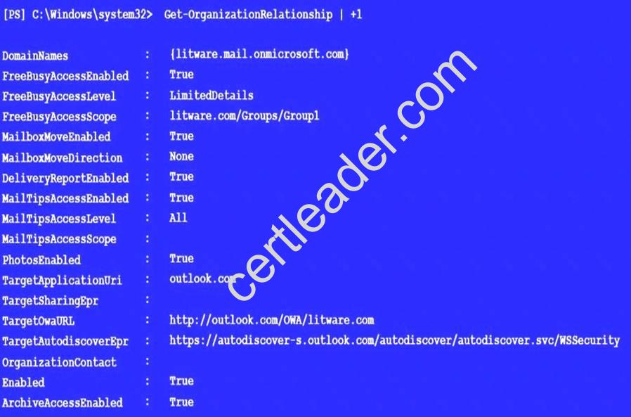 MS-201 dumps exhibit