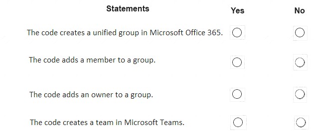 MS-600 dumps exhibit
